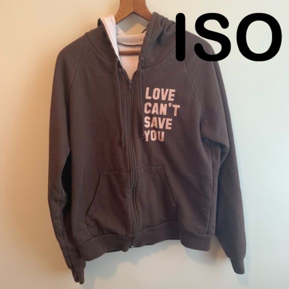 ISO Clandestine Industries “Love Can’t Save You” Sweater